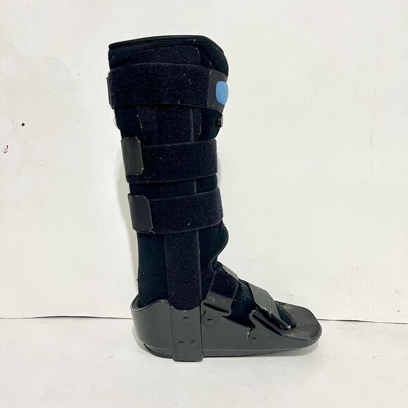 Black Medical Air Pump Fits Boot (Size Mens 8.5) Preowned Great Condition - Picture 1 of 5